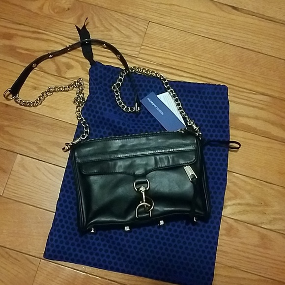 NWT rebecca minkoff mini mac clutch / crossbody - Picture 10 of 12